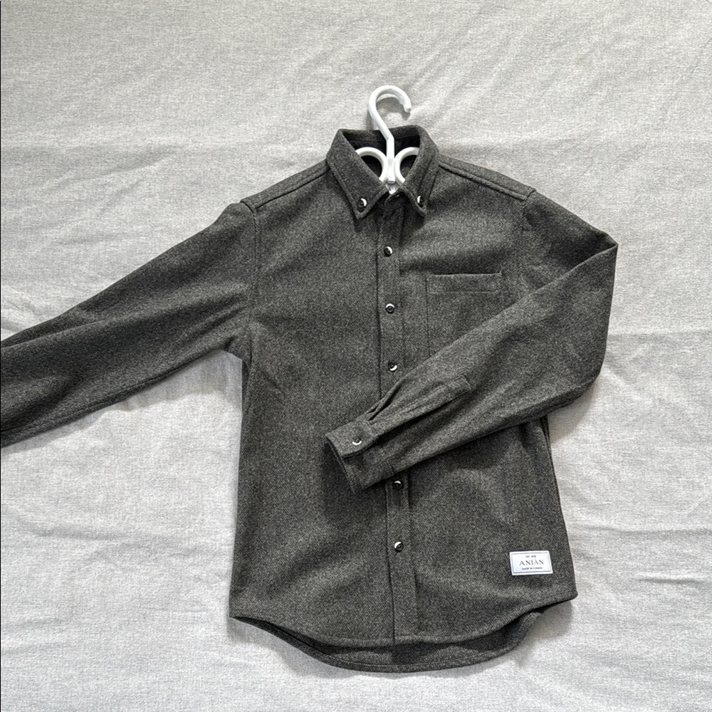17oz Modern Melton Wool Shirt